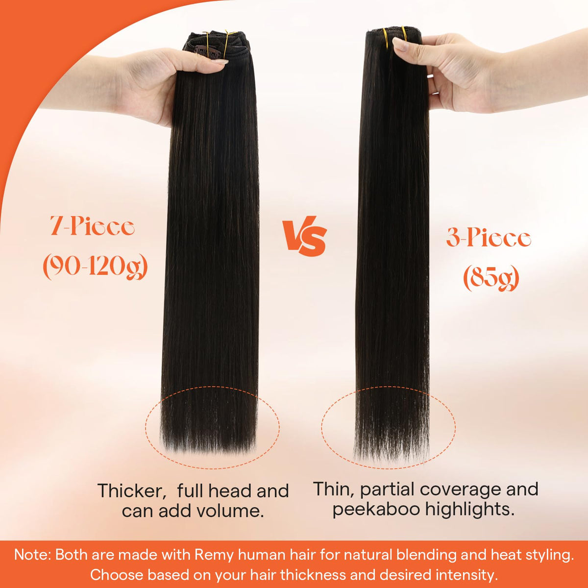 Extensions Sunny Hair en utilisation avec un style bouclé