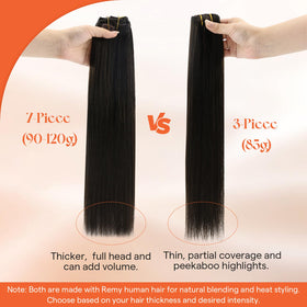 Extensions Sunny Hair en utilisation avec un style bouclé