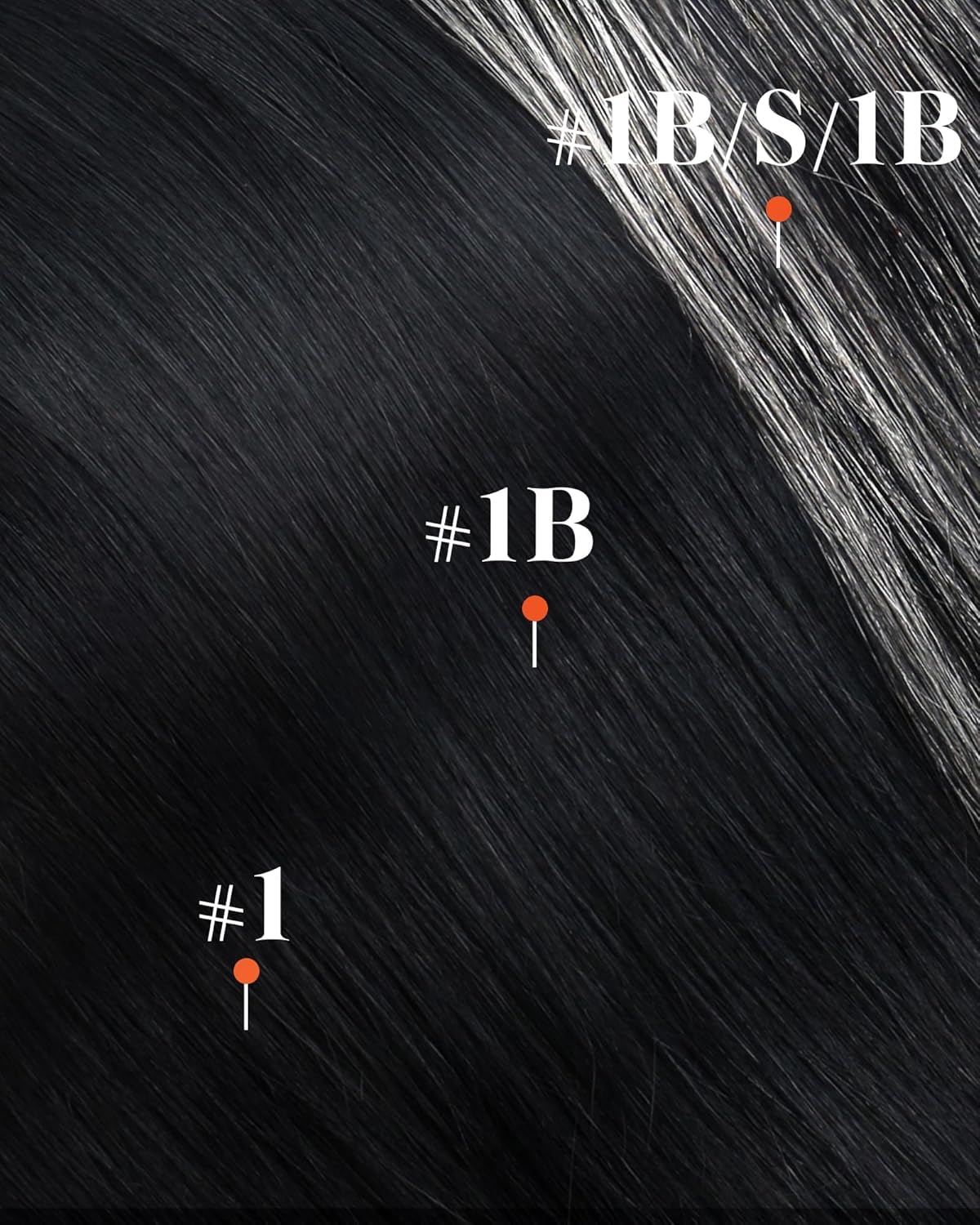 Extensions Sunny Hair montrant le mélange naturel avec des cheveux