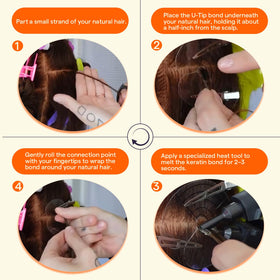 Extensions U Tip Full Shine en usage quotidien