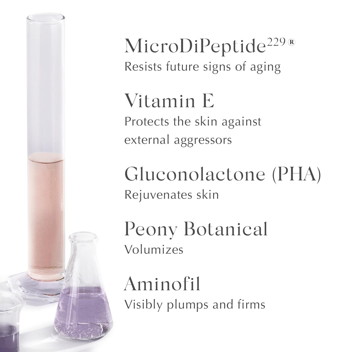 EXUVIANCE AGE REVERSE + Crème Anti-âge ingrédients principaux