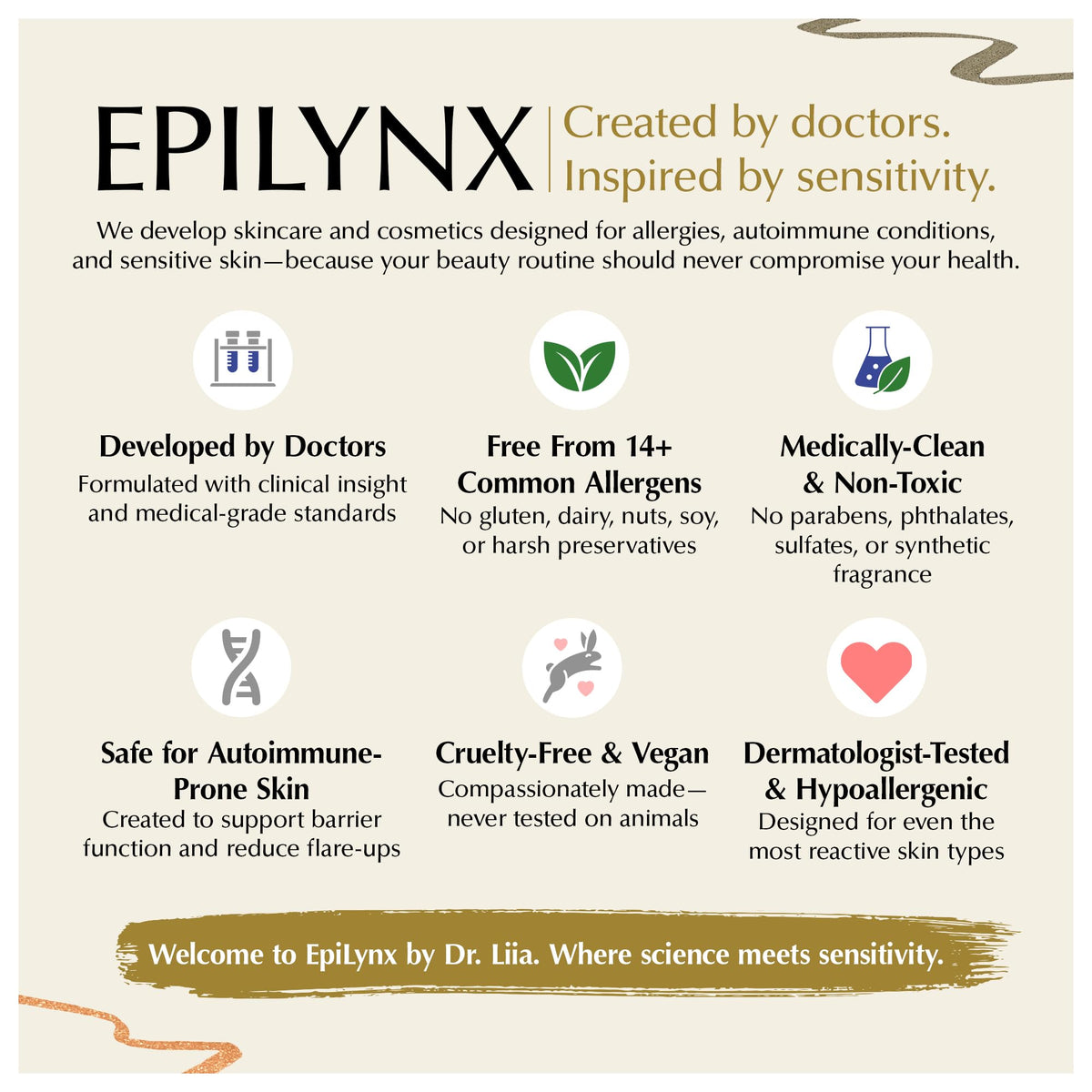 Eyeliner EPILYNX dans un environnement de beauté