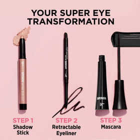 Eyeliner IT Cosmetics en noir avec un regard maquillé