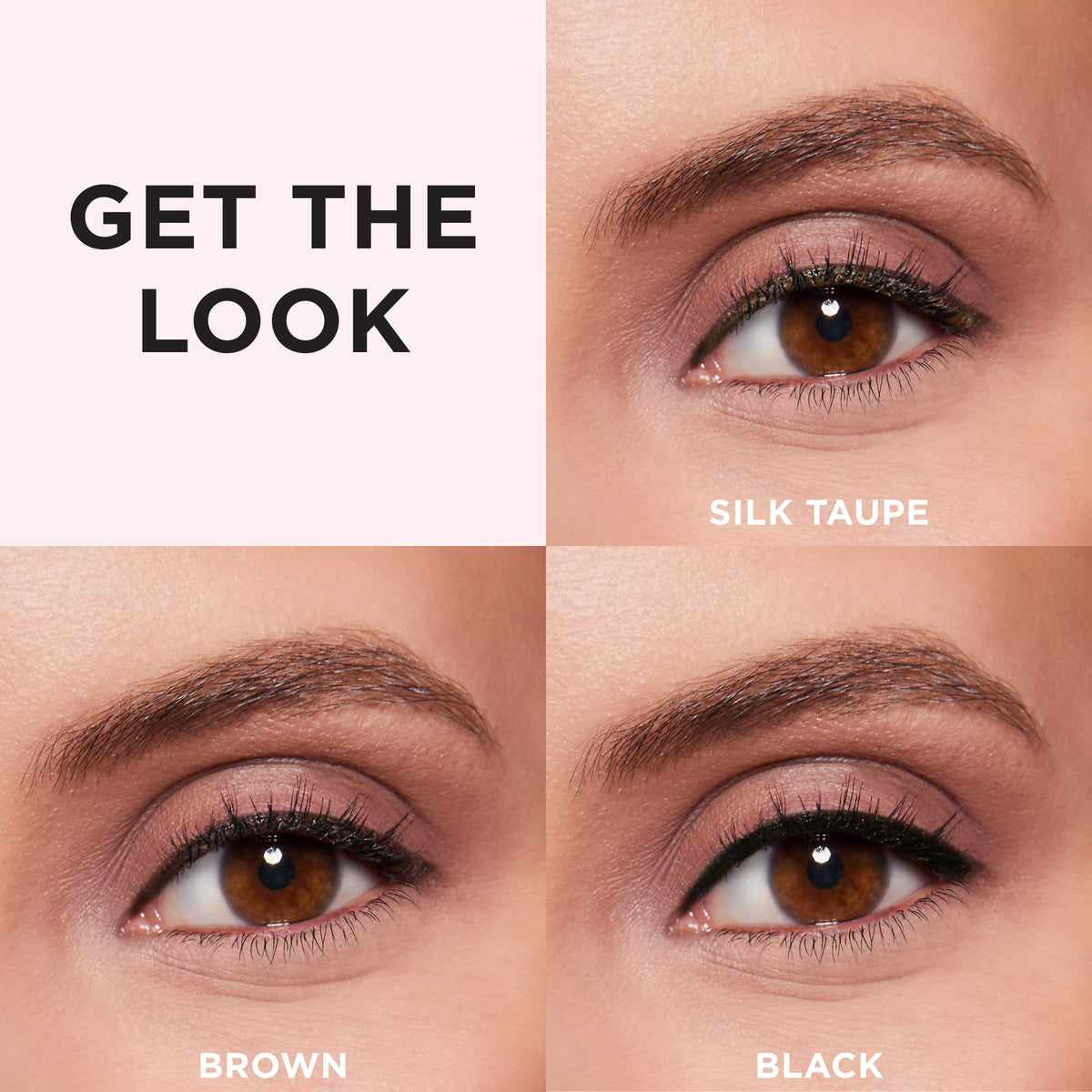 Eyeliner IT Cosmetics noir sur une main avec application