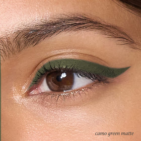 Eyeliner Julep Camo Green avec son capuchon