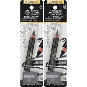 Eyeliner L'Oreal Paris Voluminous Smoldering ouvert avec bouchon