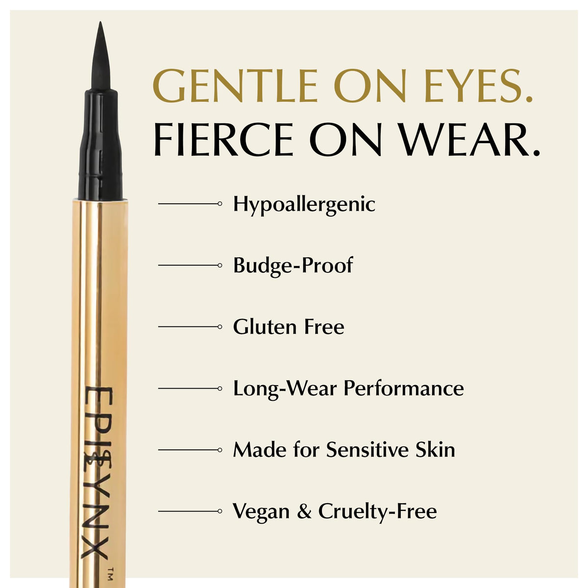 Eyeliner Liquide EPILYNX avec packaging