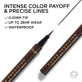 Eyeliner liquide L'Oreal Paris marron avec packaging