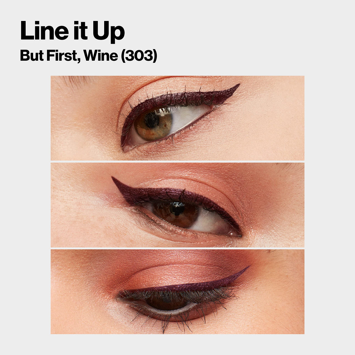Eyeliner REVLON ColorStay Micro en action avec un regard intense