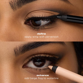 Eyeliner URBAN DECAY 24/7 Mat Blanc avec autres crayons