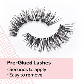 Eylure faux cils pré-collés sur modèle
