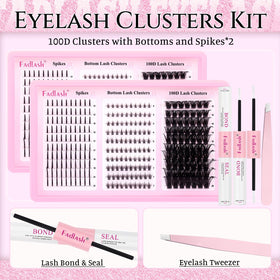 FADLASH clusters de cils de 12-20mm et 13-21mm