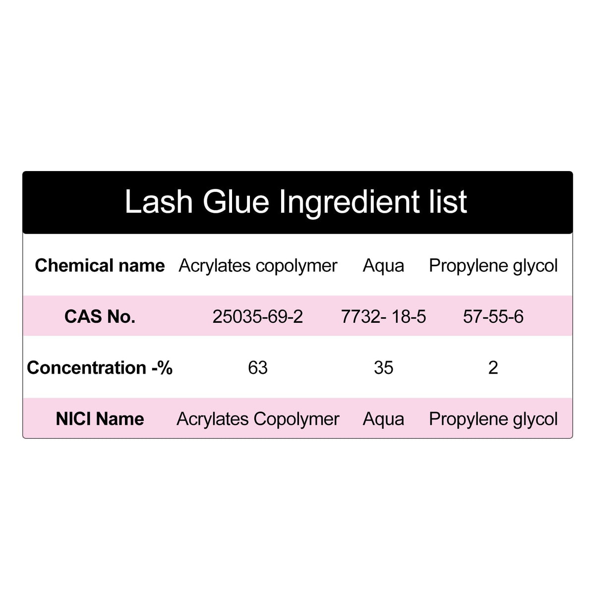 FADLASH Colle à Cils 10ml avec ses caractéristiques