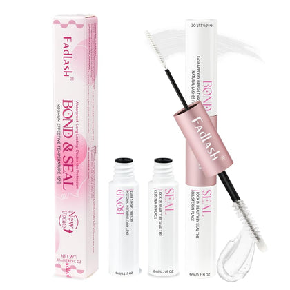 FADLASH colle à cils 12ml vue de face avec brosse