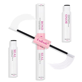 FADLASH Colle à Cils et Scellant 10ml vue avant avec brosse spiralée