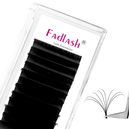 FADLASH Easy Fan Lashes D Curl 0.07 8-14mm en boîte