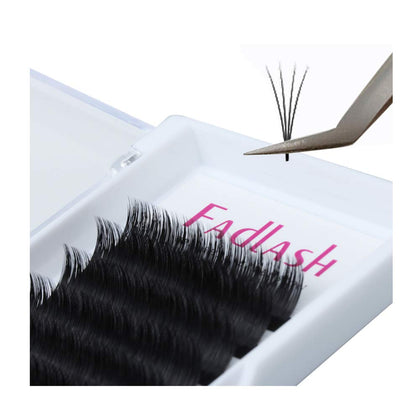FADLASH extensions de cils volume 0,07mm D Curl 15mm face avant