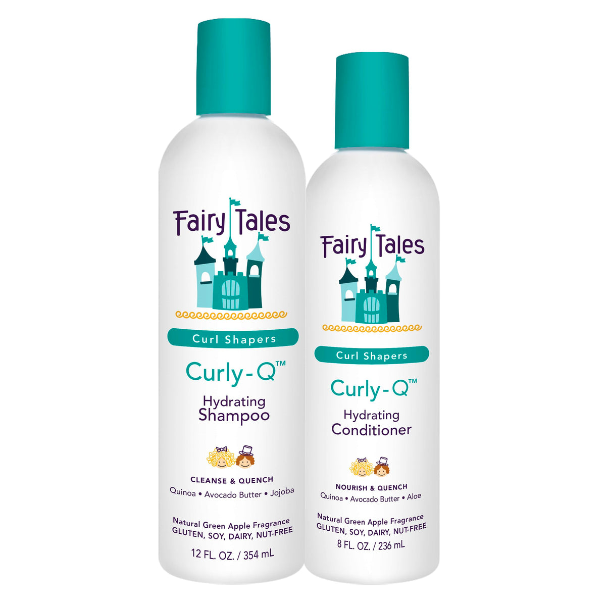 Fairy Tales Shampooing Curly Q 12oz pour enfants, vue avant