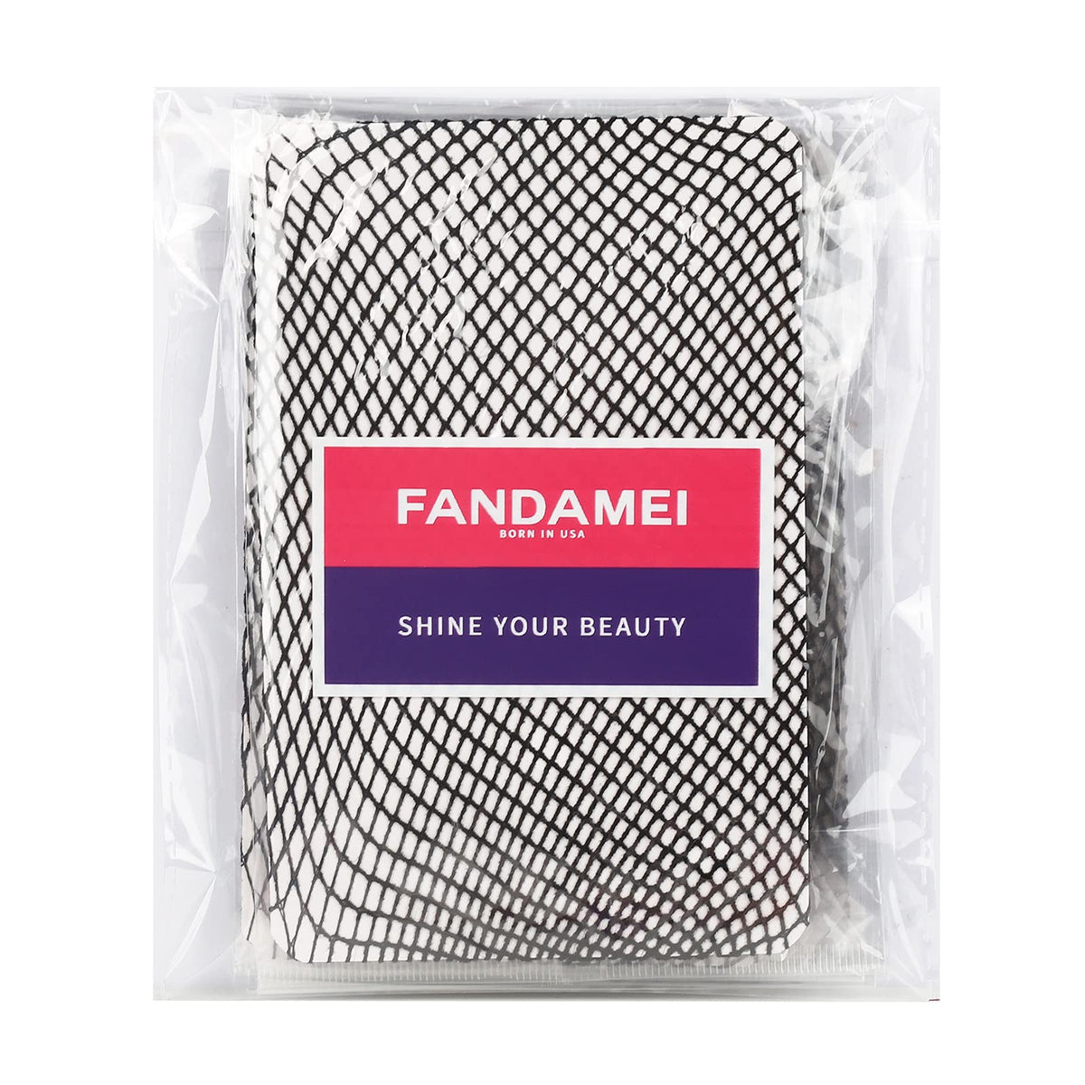 Fandamei bonnet de perruque noir dans son emballage