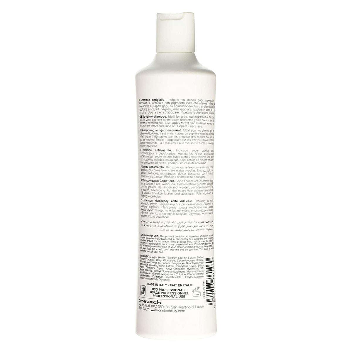 Fanola No Yellow Mask 11,8 oz vue avant