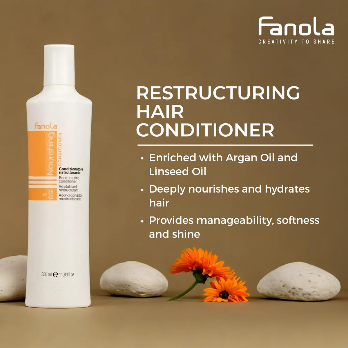 Fanola Nutri Care après-shampooing 1000ml vue arrière