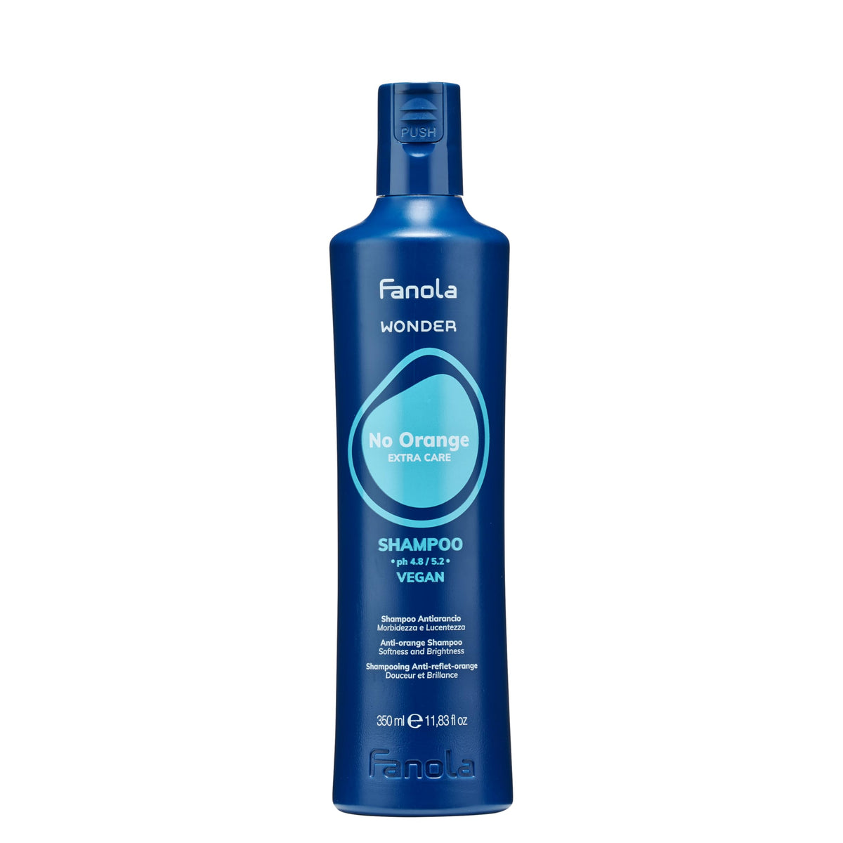 Fanola Shampoo Bleu 400g devant avec bouchon