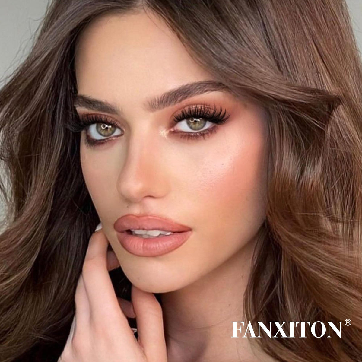 FANXITON Faux Cils Clusters 280pcs avec kit de pose
