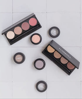 Fard à Paupières Chocolat Gabriel Cosmetics application sur peau