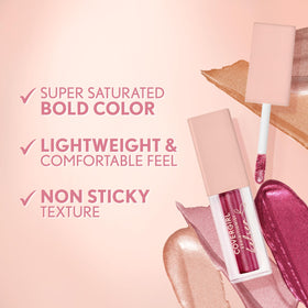 Fard à paupières COVERGIRL Exhibitionist sur une main, démonstration de la couleur