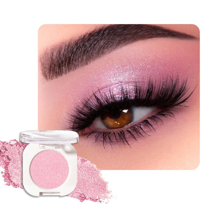 Fard à paupières HHLTOH pailleté rose 18g vue de face