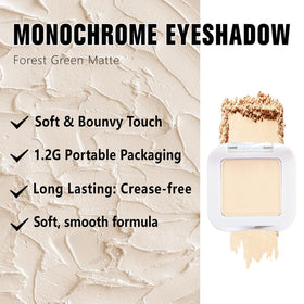 Fard à paupières Kaely Beige Vanille 32g, texture poudre