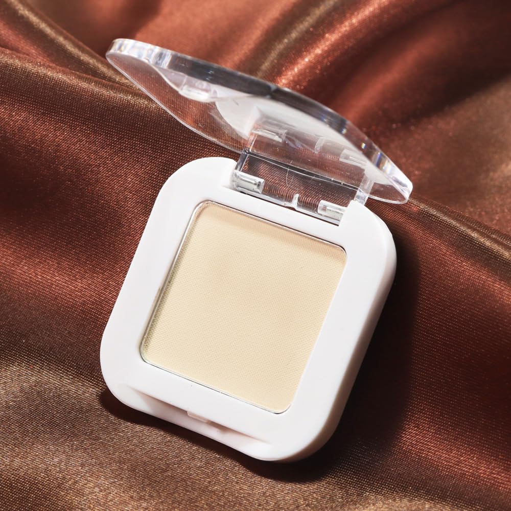 Fard à paupières Kaely Beige Vanille avec pinceau