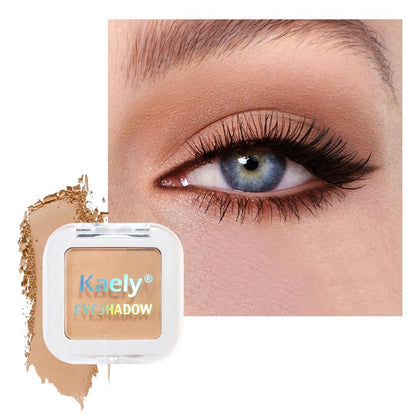 Fard à Paupières Kaely Mono Matte Nude Clair, vue avant