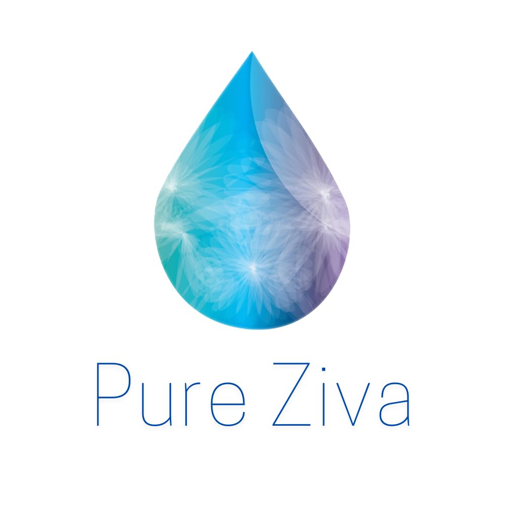 Fard à paupières Pure Ziva bleu clair en application