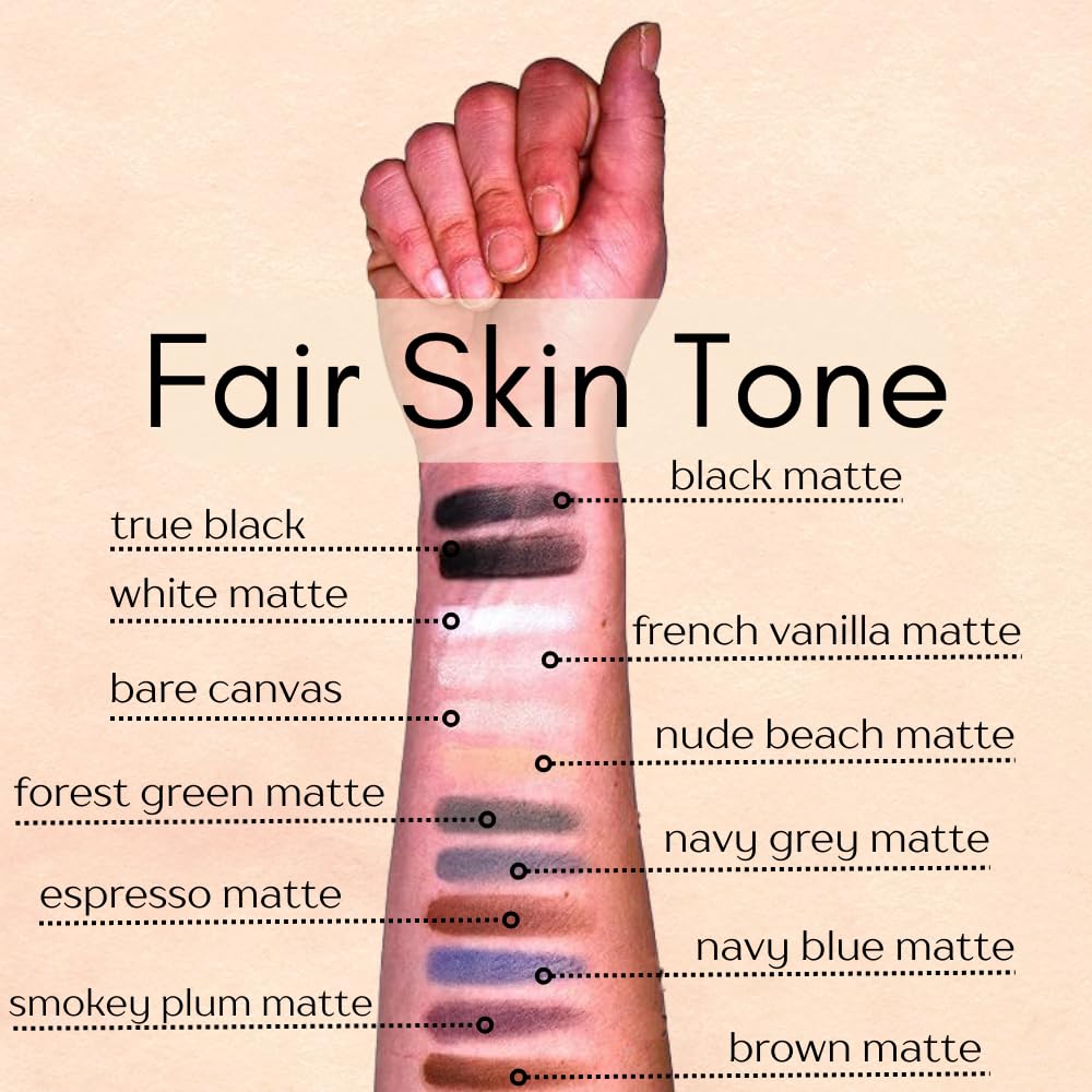 Fard à paupières Pure Ziva sur une table de maquillage