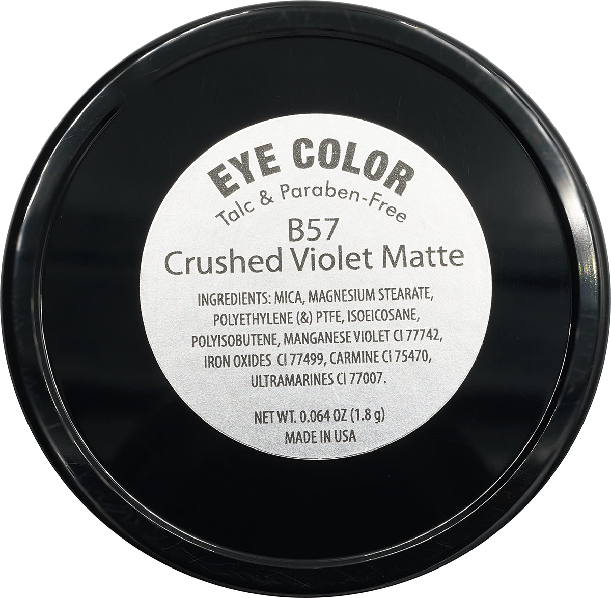 Fard à paupières Pure Ziva violet mat avec emballage