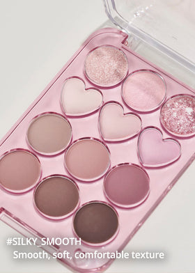 Fards à paupières COLORGRAM montrant des looks de jour et de nuit