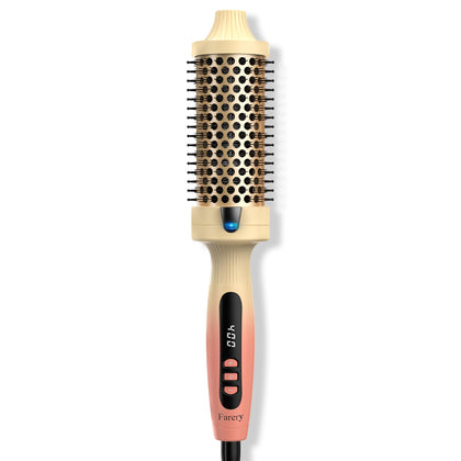 FARERY Brosse Thermique Ionique vue avant avec baril en céramique