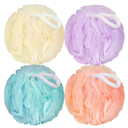 Farmoga éponge de bain exfoliante colorée, vue avant