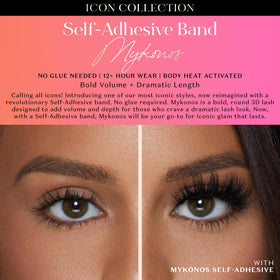 Faux cils 3D Lilly Lashes Mykonos avec bande autocollante