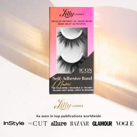 Faux cils 3D Lilly Lashes Mykonos sur un modèle