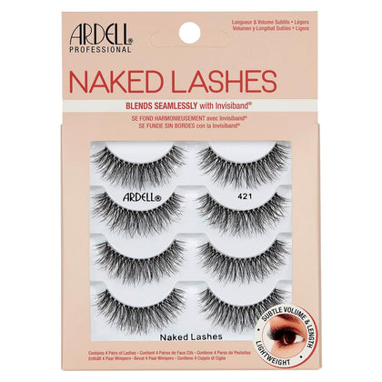 Faux cils Ardell 421 volume subtil, vue de face