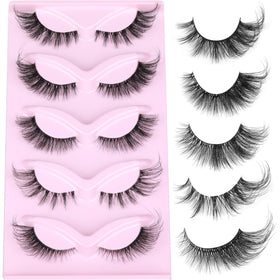 Faux cils Cat Eye ALICROWN en pack de 5 styles variés
