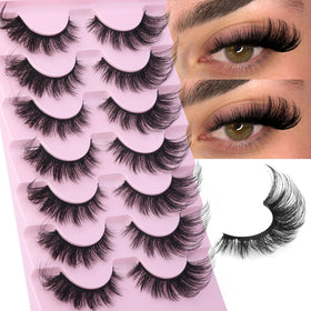 Faux cils EYDEVRO modèle Fluffy D Curl vue avant