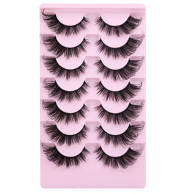 Faux cils EYDEVRO portés sur modèle