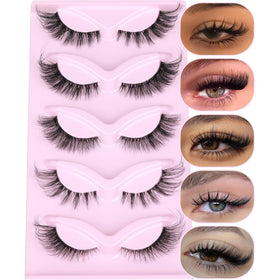 Faux cils Fuzzy ALICROWN avec texture douce