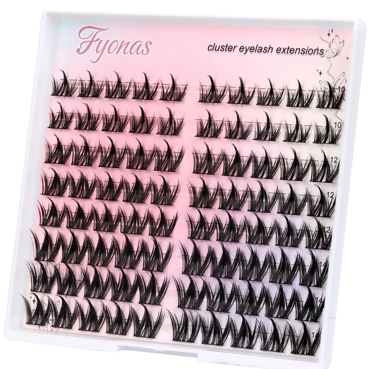 Faux cils Fyonas Cutey sur un modèle