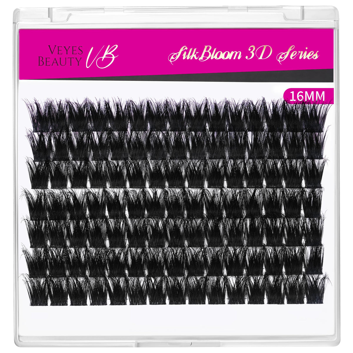 Faux cils VEYESBEAUTY 16mm en gros plan