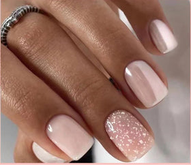Faux ongles CurvLife avec accessoires, boîte de rangement incluse