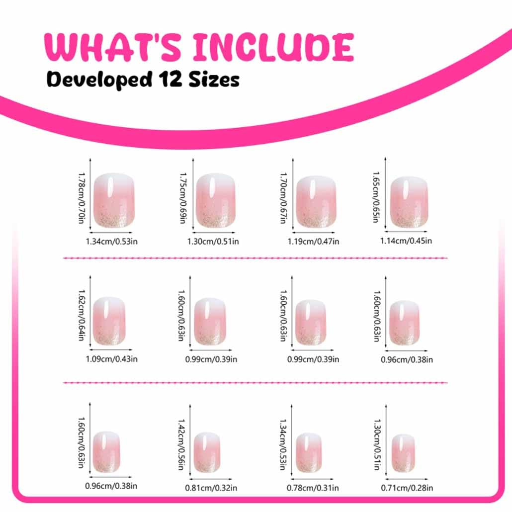 Faux ongles Foccna en application sur des mains
